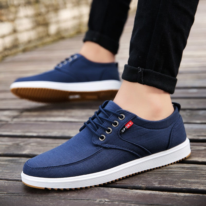 Breathable Canvas Summer Shoes for Men | Casual Walking Shoes - Chaussure Homme