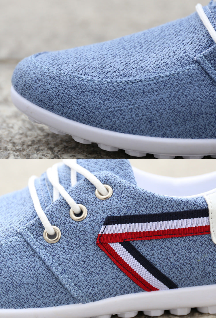 Men's Soft-Soled Canvas Sports & Leisure Peas Shoes