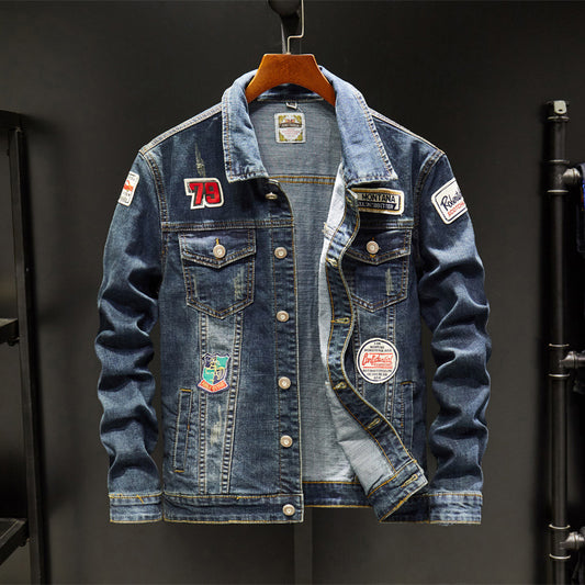 Men's Denim Jacket: Stylish Coat for Fashionable Looks