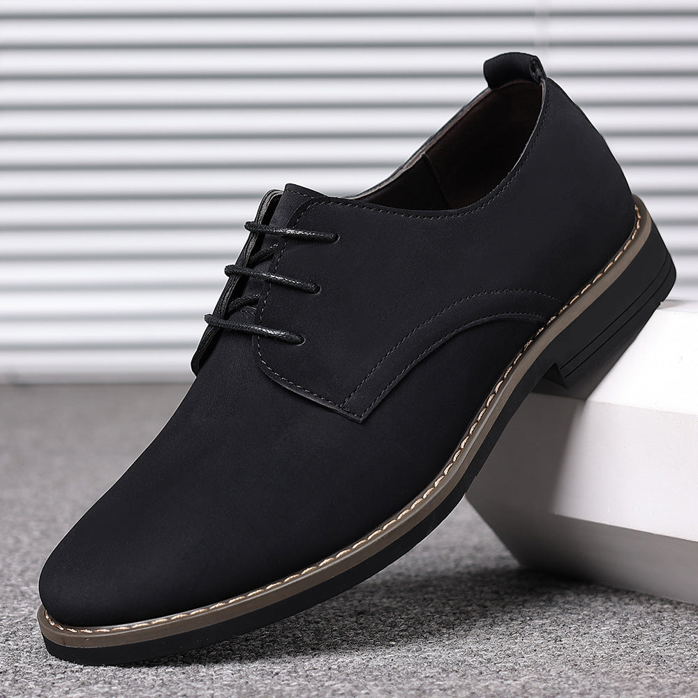 Men's Soft Bottom Business Leather Shoes: Classic Comfort