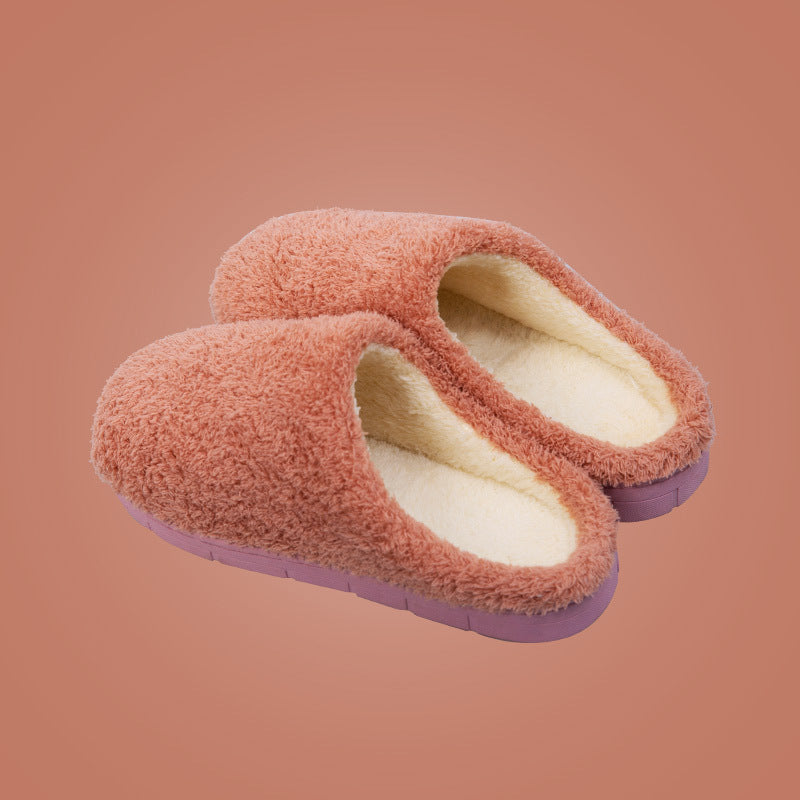 Cozy Furry Slippers for Women - Soft Winter Bedroom Shoes