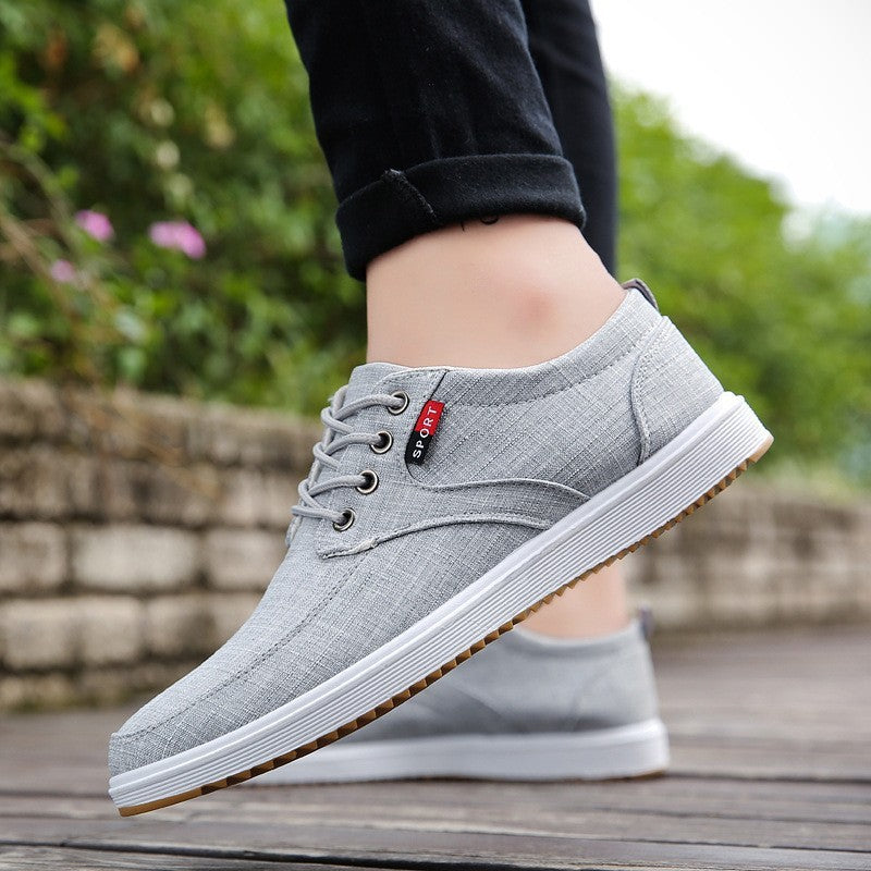 Breathable Canvas Summer Shoes for Men | Casual Walking Shoes - Chaussure Homme