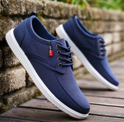 Breathable Canvas Summer Shoes for Men | Casual Walking Shoes - Chaussure Homme