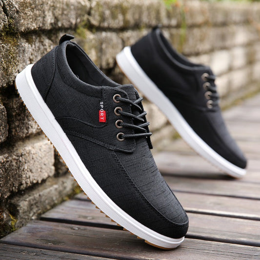 Breathable Canvas Summer Shoes for Men | Casual Walking Shoes - Chaussure Homme