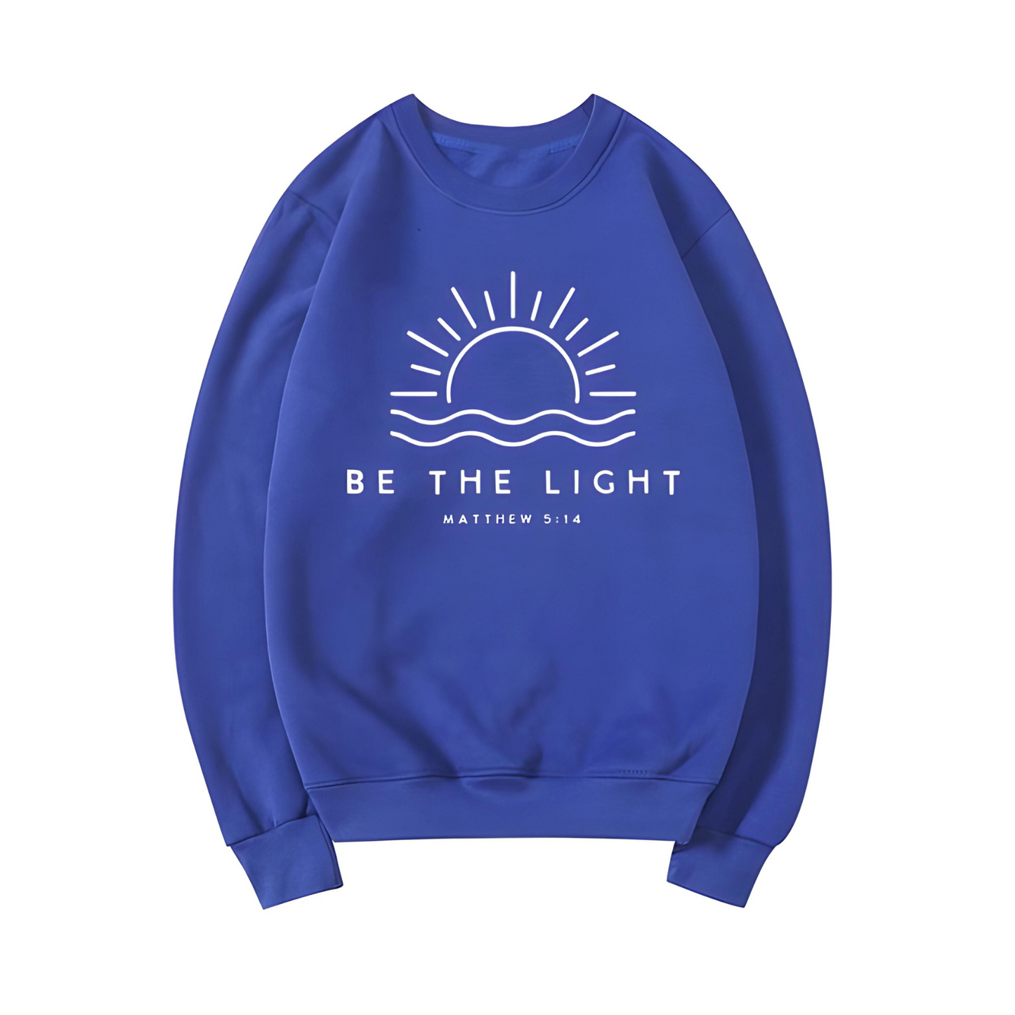 Fleece-Lined Crew Neck: Warm & Stylish Slogan for Women