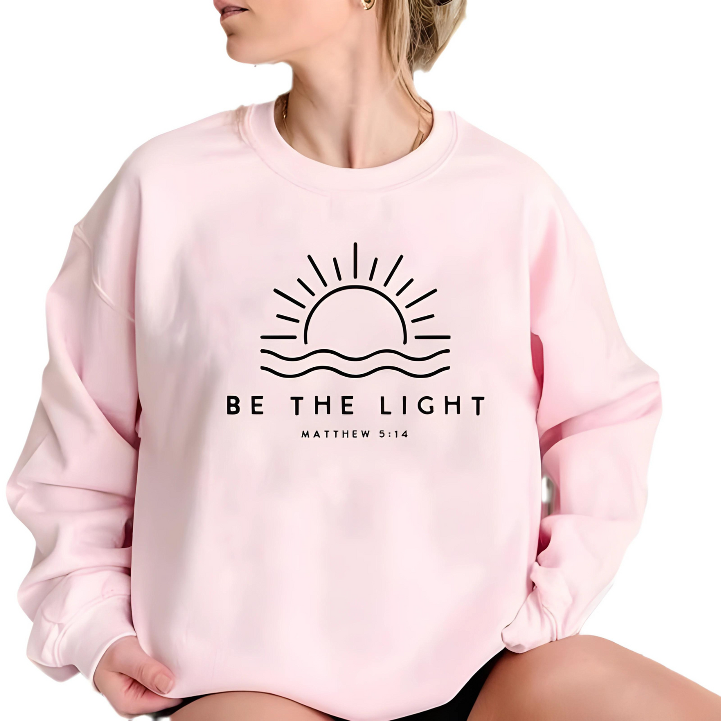 Fleece-Lined Crew Neck: Warm & Stylish Slogan for Women