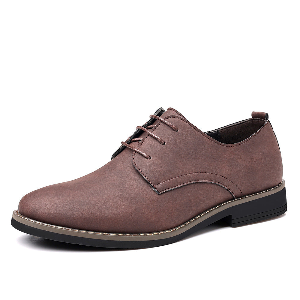 Men's Soft Bottom Business Leather Shoes: Classic Comfort