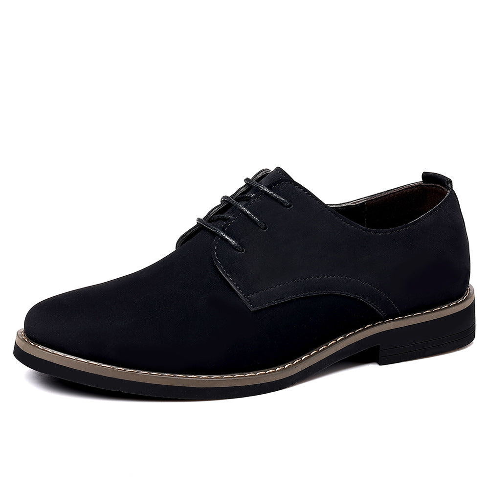 Men's Soft Bottom Business Leather Shoes: Classic Comfort