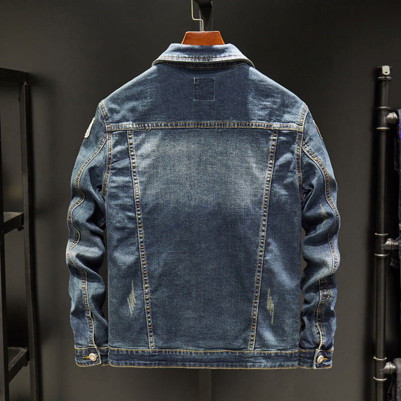 Men's Denim Jacket: Stylish Coat for Fashionable Looks